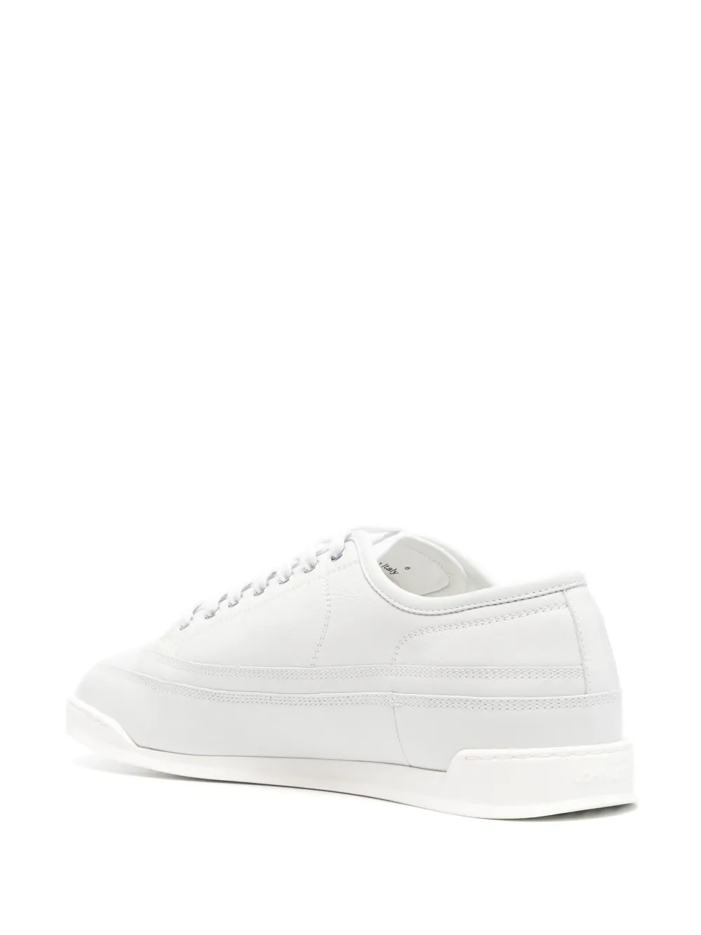 John Lobb Court leren sneakers Wit