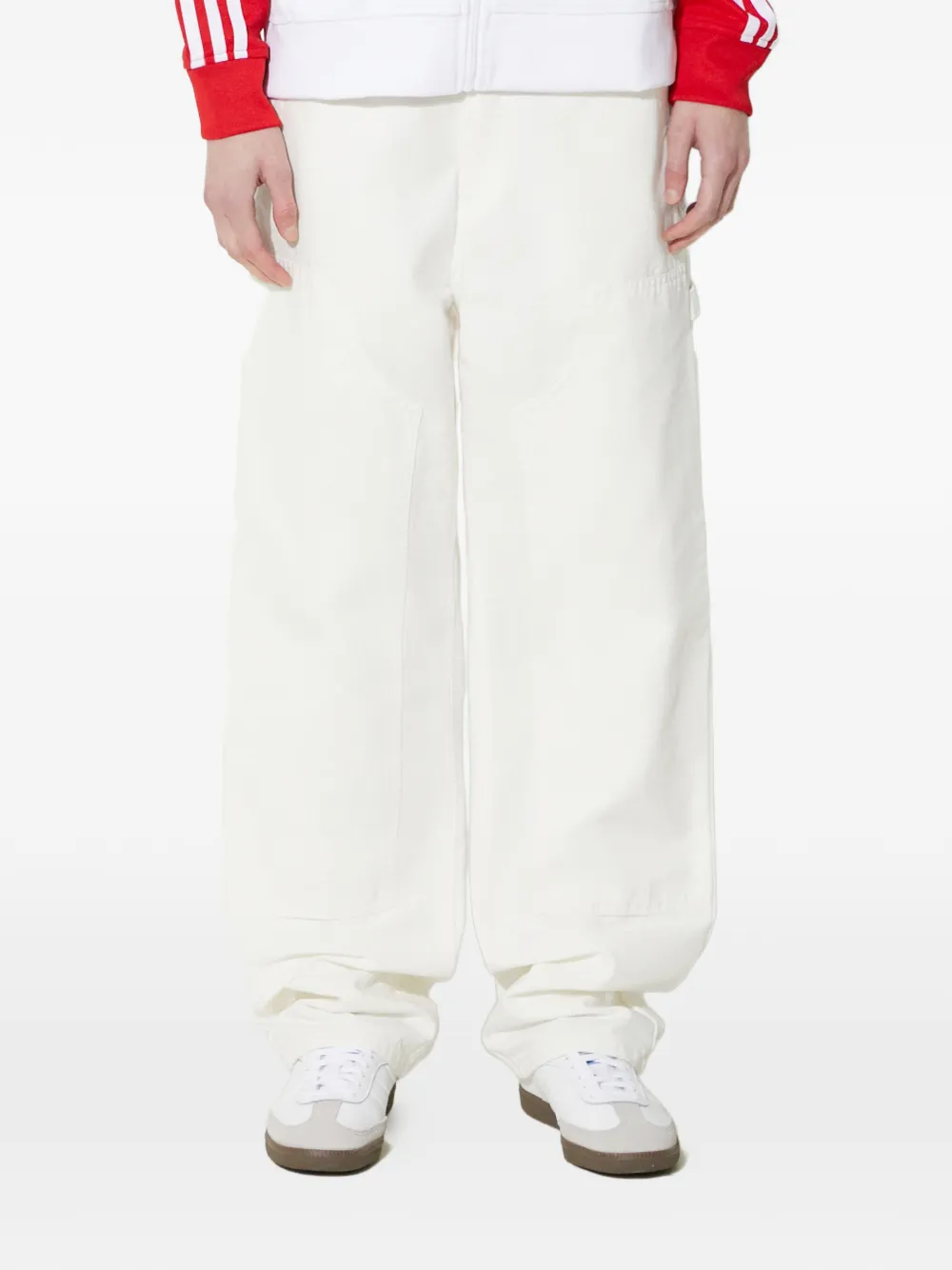 Carhartt WIP logo-patch cargo pants - Toni neutri