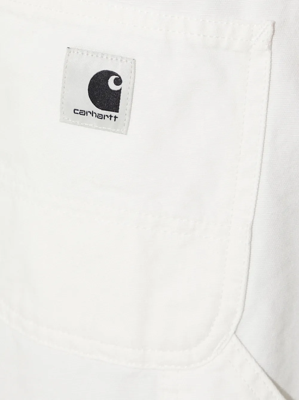 Carhartt WIP Broek met logopatch Beige