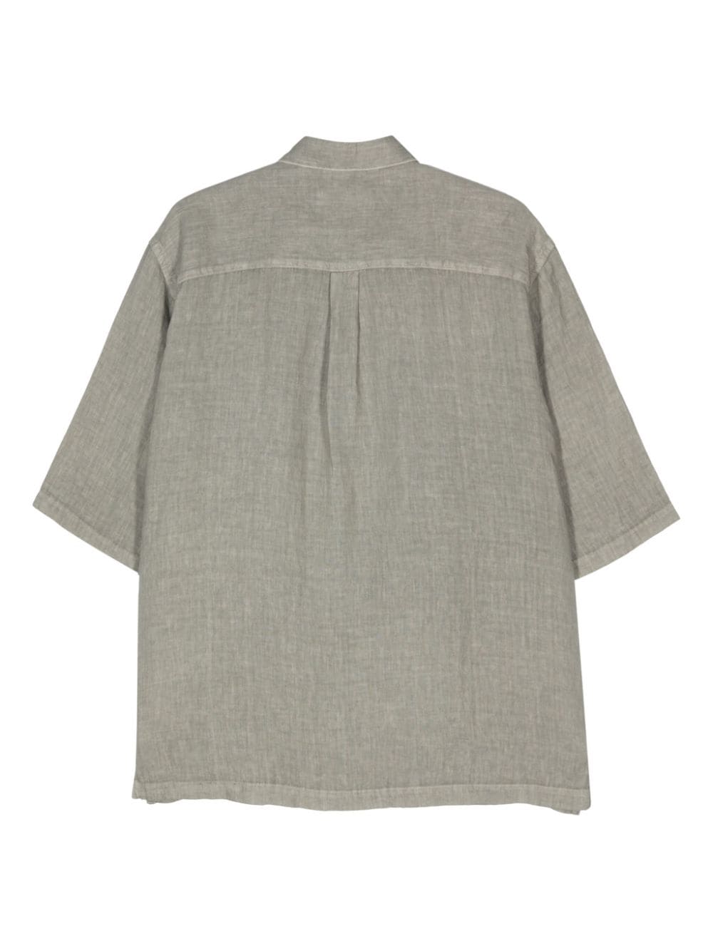 Image 2 of Costumein classic-collar linen shirt