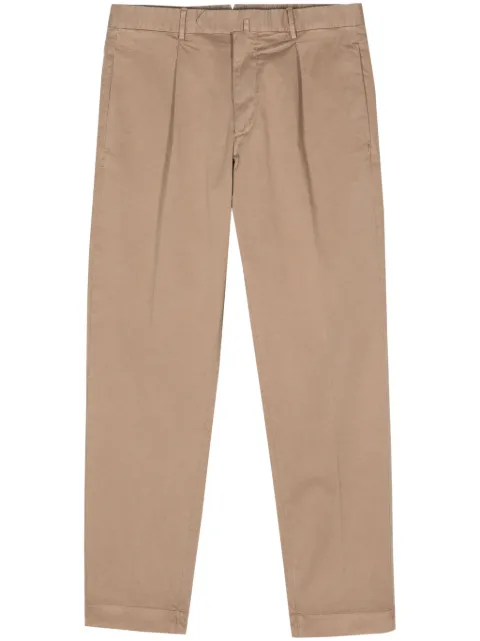 Dell'oglio pleat-detail tapered-leg chinos