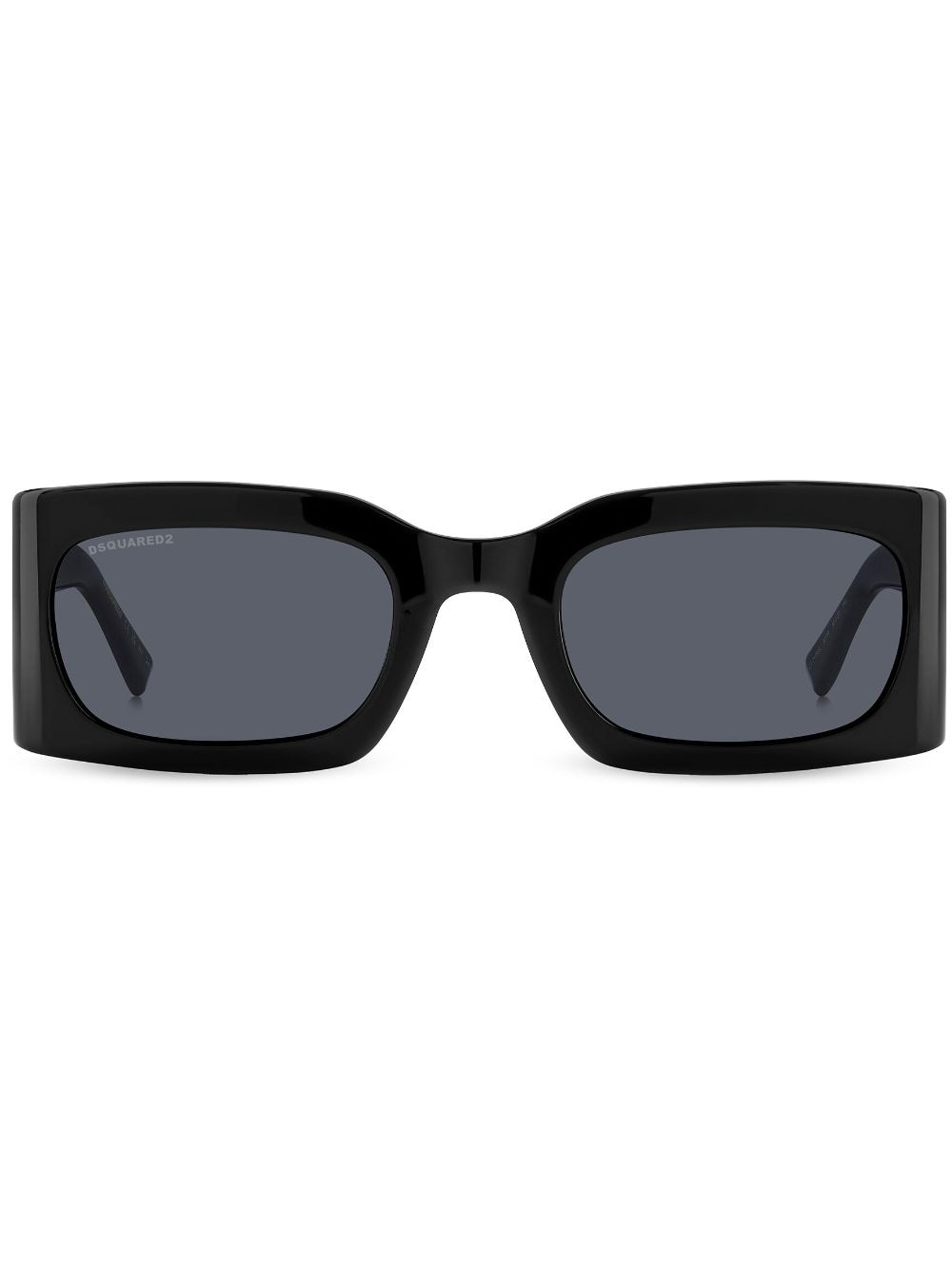 Dsquared2 Hype Rectangle-frame Sunglasses In Gray