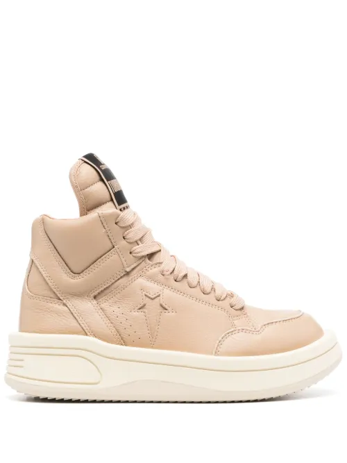 X DRKSHDW baskets Turbowon en cuir - Rick Owens DRKSHDW - Modalova