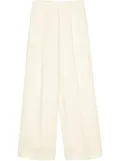 Peserico linen palazzo pants - Yellow