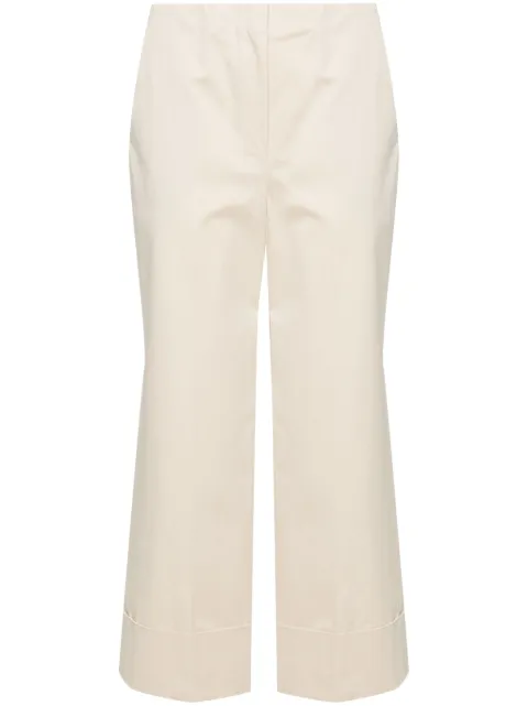 Theory mid-rise cropped trousers