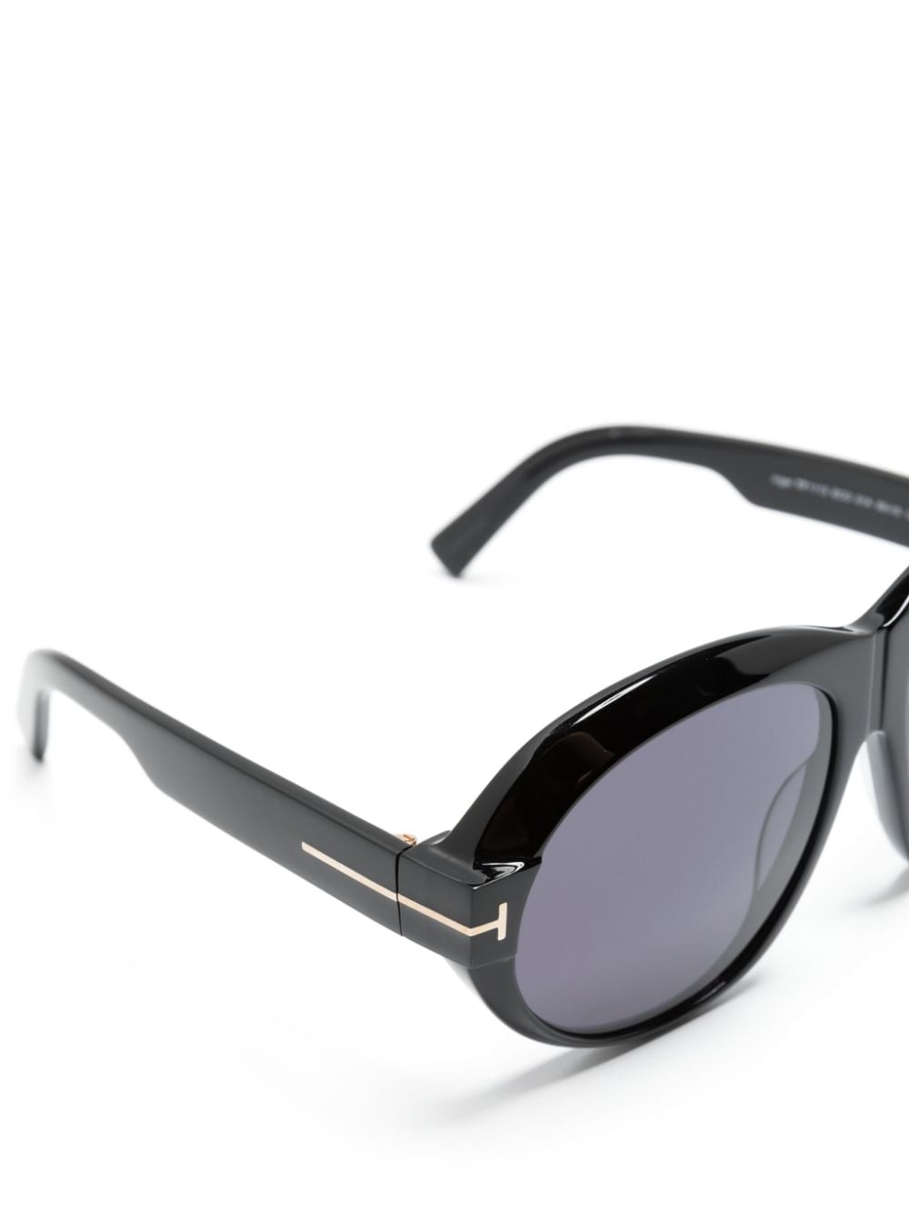 TOM FORD Eyewear Inger oversize-frame sunglasses Zwart