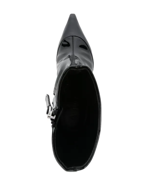 【関税込み】aeyde 55mm Aeyde 55mm Zsa Zsa Boots | Black | FARFETCH JO