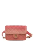 CHANEL Pre-Owned 2019 Caviar Sunset On The Sea Flap belt bag - Pink