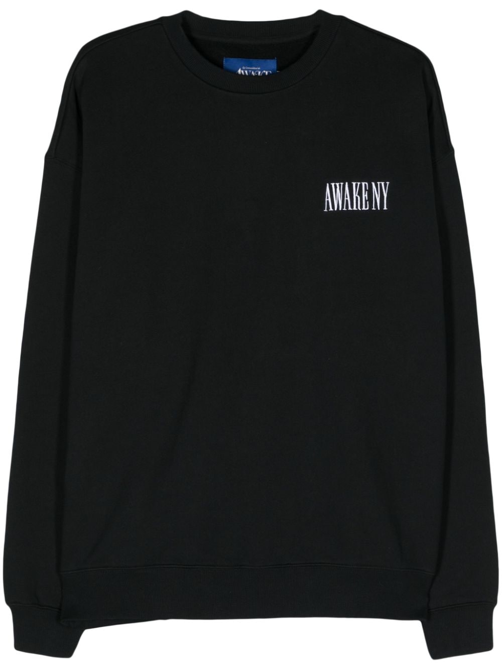 Awake Ny Awake Cotton Sweatshirt In Black