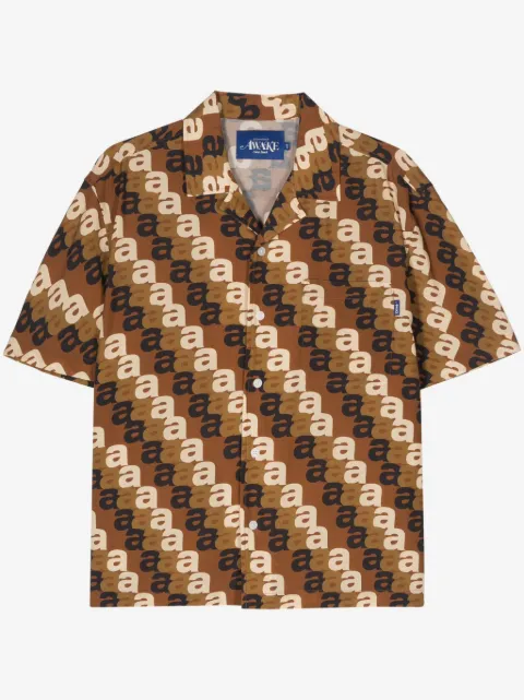 Awake NY logo-print shirt