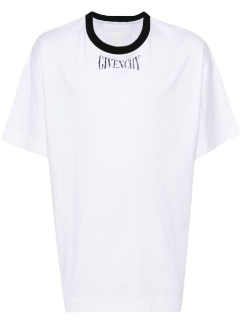 logo-print cotton T-shirt