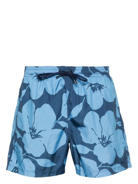Canali floral-print swim shorts