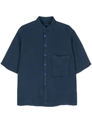 Toogood The Tinker コットンシルク シャツ | ブルー | FARFETCH JP
