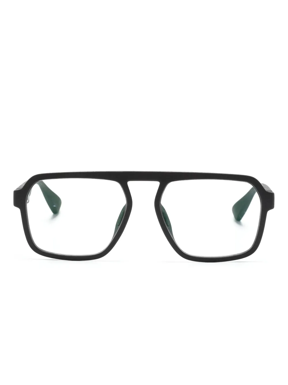 Mykita Leto pilot-frame glasses Zwart