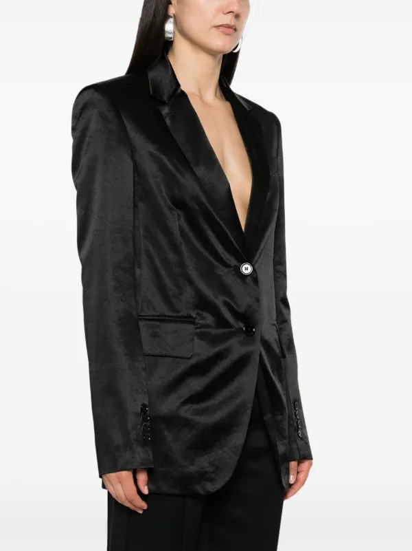Sportmax Volante single-breasted Blazer | Black | FARFETCH BH