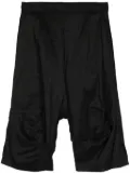 Rundholz drop-crotch shorts - Black