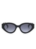 Moschino Eyewear oval-frame sunglasses - Black