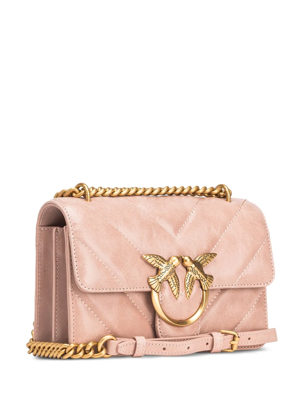 PINKO Love DC Vitello kleine tas - Roze