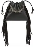 PINKO leather shoulder bag - Black