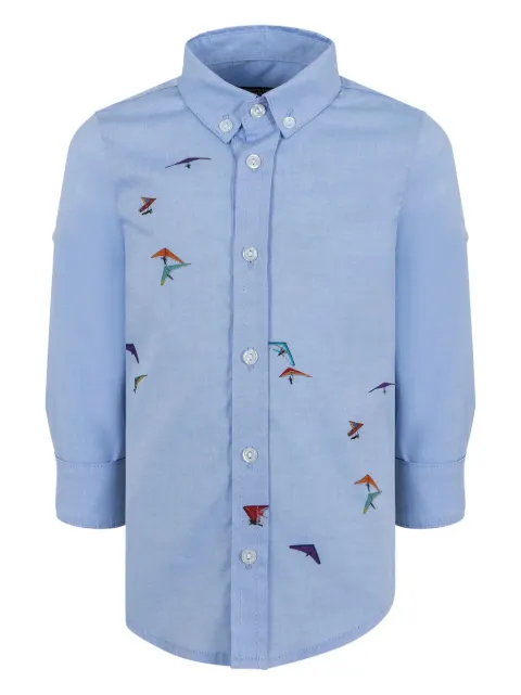 Lapin House camisa con estampado de ala delta