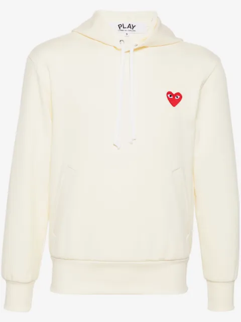 Comme Des Garçons Play hoodie à logo cœur