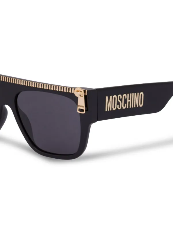 Moschino Eyewear square-frame Sunglasses Black FARFETCH UK