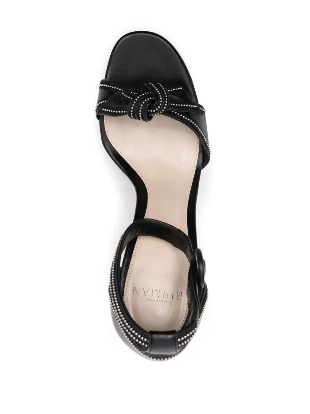 Alexandre Birman Clarita 120mm studded sandals Black
