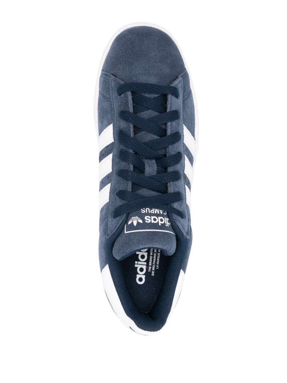 Shop Adidas Originals Campus 00s Suede Sneakers In Blue