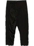 Rundholz DIP drop-crotch trousers - Black