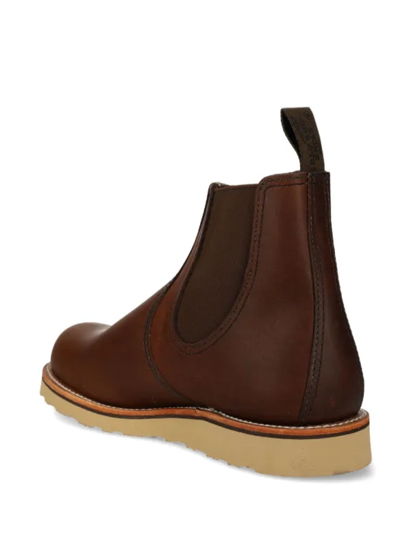 RED WING SHOES ブラウン レザー ブーツ Red Wing Shoes レザー ブーツ | ブラウン | FARFETCH JP