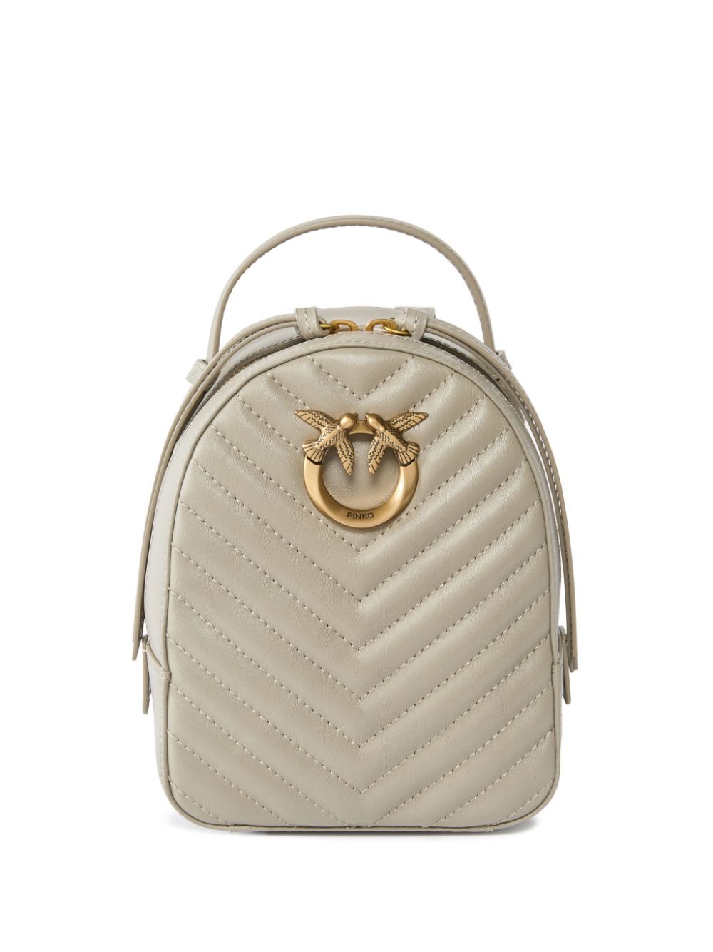 PINKO LOVE CLICK MATELASSÉ BACKPACK 