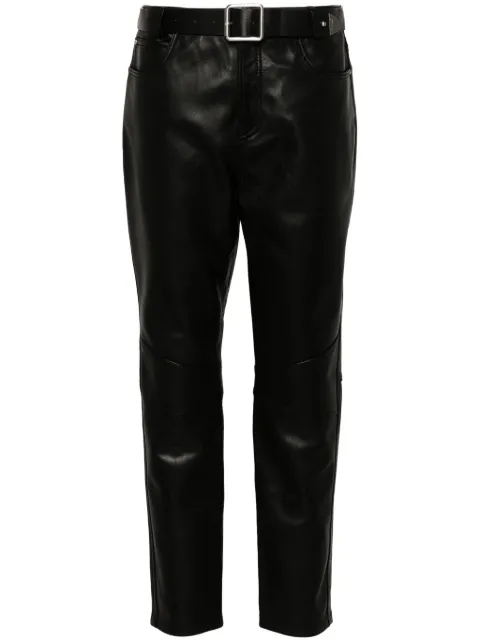 PINKO leather trousers