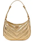 PINKO mini Half Moon shoulder bag - Gold