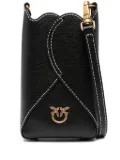 PINKO Heart phone bag - Black