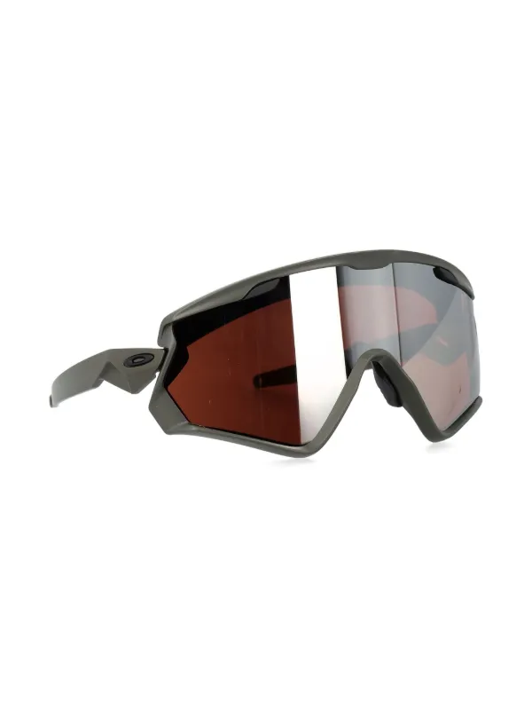Oakley Wind Jacket mask-frame Sunglasses Black FARFETCH MY