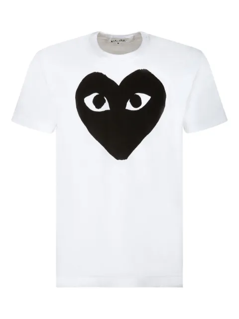 Comme Des Garçons Camiseta com estampa de coração