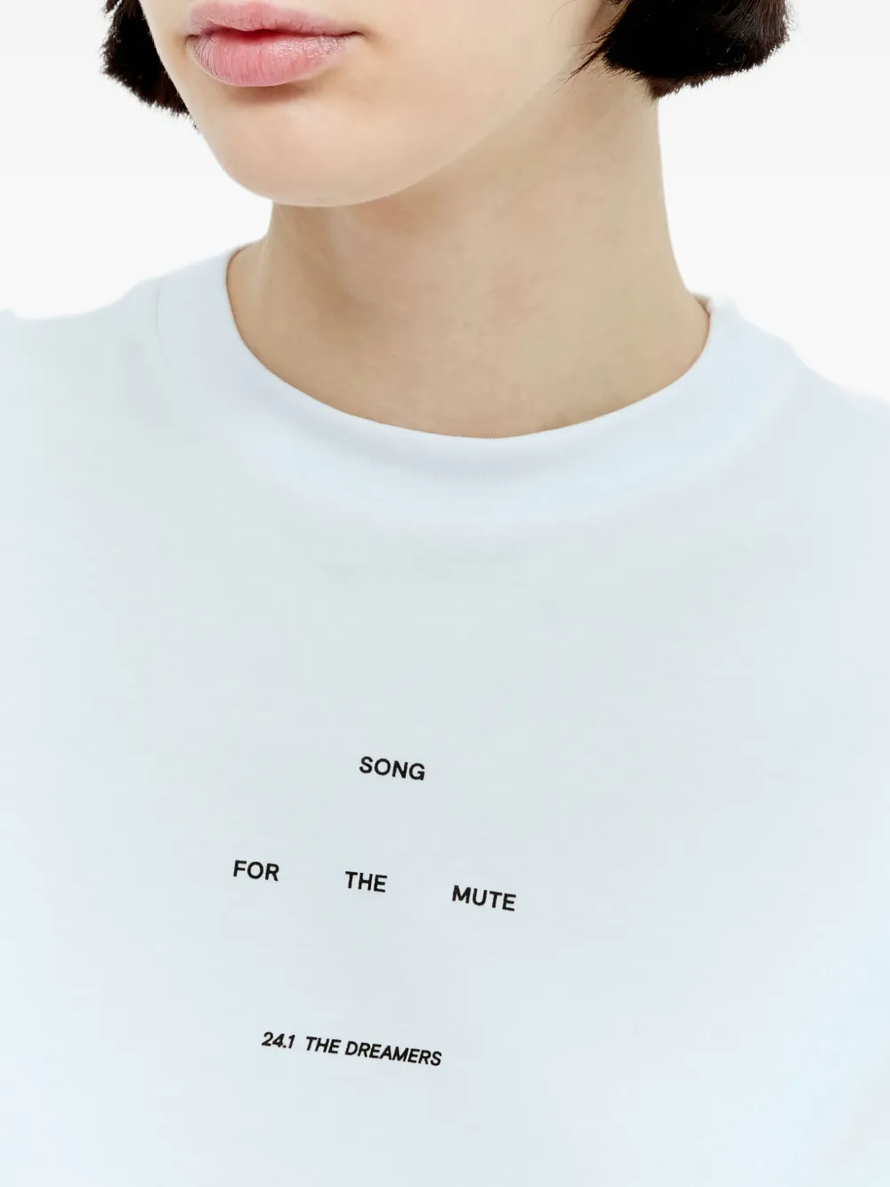 Song For The Mute Katoenen T-shirt Wit