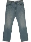 GUESS USA studded straight-leg jeans - Blue
