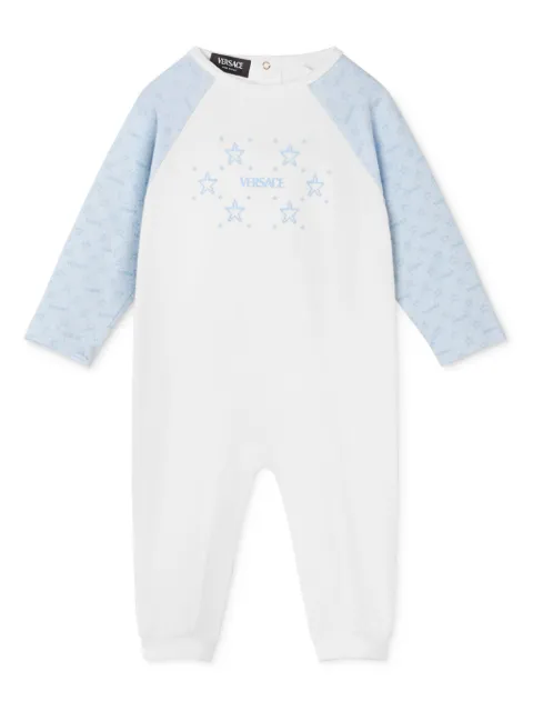 Versace Kids romper con logo estampado