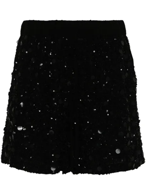 P.A.R.O.S.H. Galassia sequin-embellished shorts