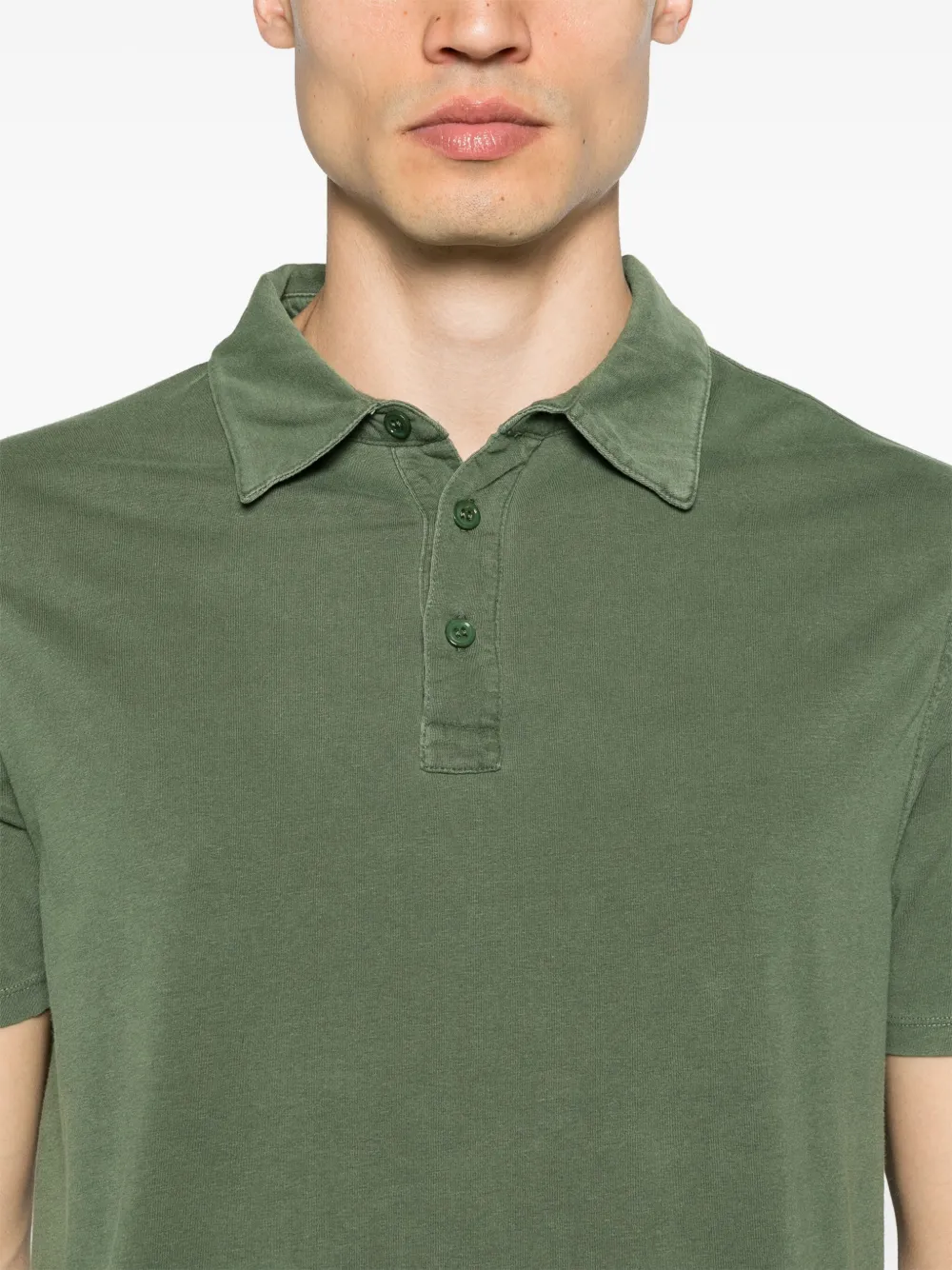 Majestic Filatures Poloshirt van katoenmix Groen