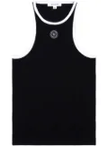 Sporty & Rich SRHWC ribbed tank top - Black