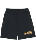 Sporty & Rich California gym shorts - Black