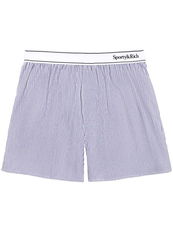Striped shorts on sale