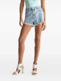 LIU JO sequin denim shorts - Blue