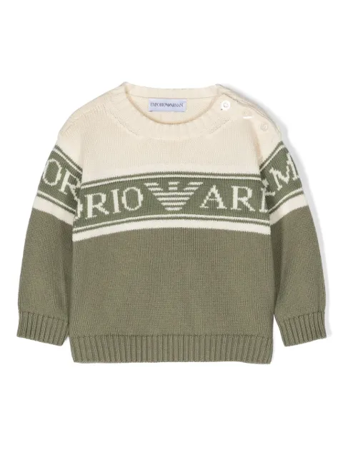 Emporio Armani Kids Maglione con logo