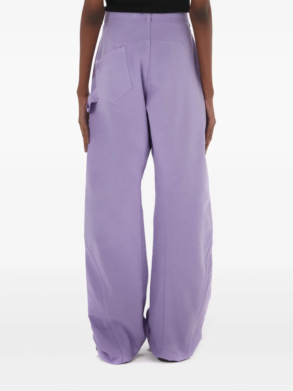 JW Anderson Gedraaide broek Paars