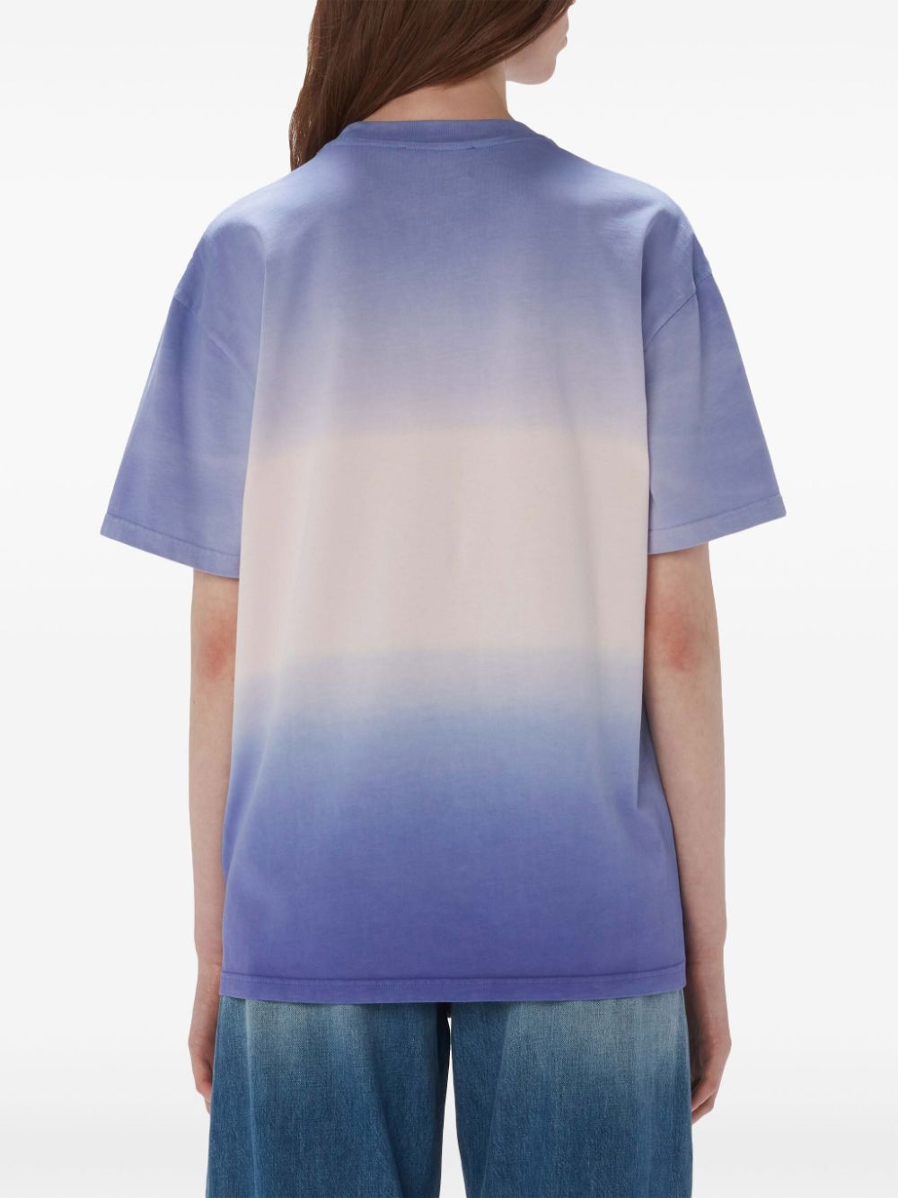 JW Anderson gradient-effect organic cotton T-shirt Women