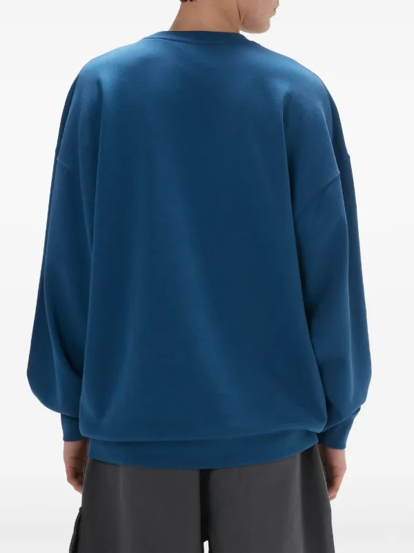 JW Anderson graphic-print crew-neck Sweatshirt | Blue | FARFETCH