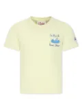 MC2 Saint Barth Kids Snoopy SB Boat-print cotton T-shirt - Yellow